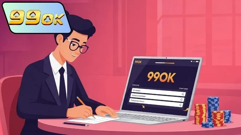 99OK – Nhà cái hiện đại, thanh toán siêu tốc đỉnh cao 2025 7 Đăng ký 99OK chỉ với một vài thao tác cơ bản