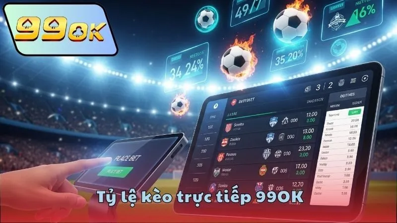 Tỷ lệ kèo trực tiếp 99OK – Cập nhật nhanh từ nhà cái uy tín 2 Tỷ lệ kèo trực tiếp 99OK là gì?